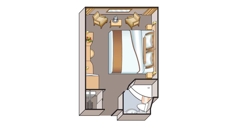 Standard room floor plan