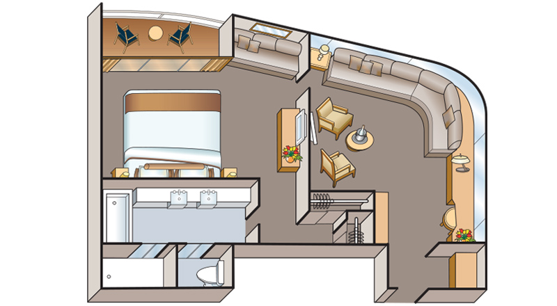 Viking Osiris Explorer Suite Floor plan