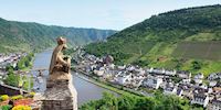 Statue at the Cochem Castle