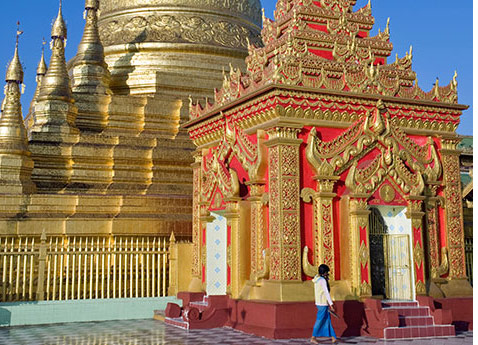 Mya-Tha-Lun Pagoda, Magway, Myanmar