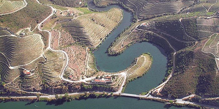Douro River, Aerial view