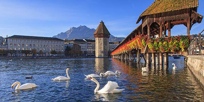 Chapel Bridge, Lake Lucerne