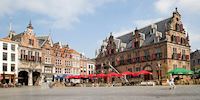 Grote Market square, centre of Nijmegen, Netherlands
