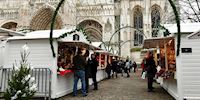 Christmas market in Rouen, France