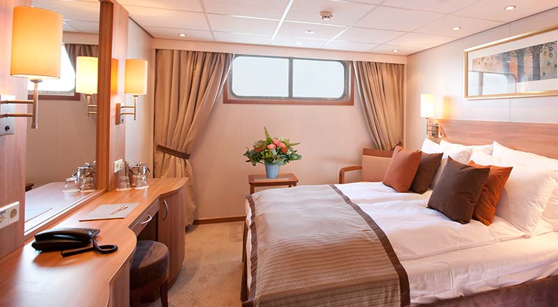 viking river cruise rooms for 3