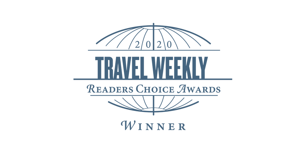 Travel Weekly 2020 Readers Choice Awards Winner logo